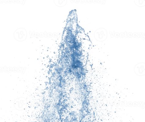 Water Jet, Blue Water, Transparent Png, Photoshop, Illustrations, Water, Blue