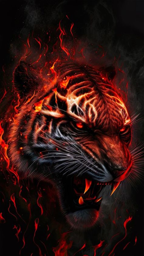 Follow for more Interesting Wallpapers<3! Interesting Wallpapers, Lion Live Wallpaper, Wild Animal Wallpaper, Tiger Artwork, Tiger Wallpaper, Tiger Pictures, Lion Wallpaper, Wild Animals Pictures, Big Cats Art