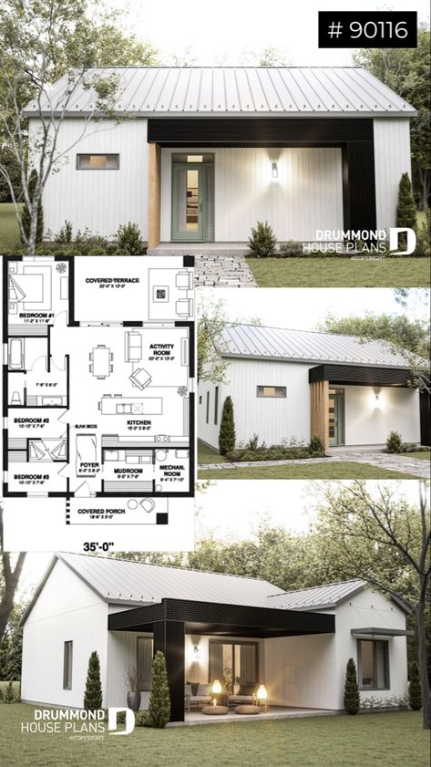 1200 Sf 3 Bedroom House Plans, Economical Floor Plans, 3 Bedroom Scandinavian House, Small House 3 Bedroom Plans, Small Energy Efficient House Plans, Minimalist House Plans 3 Bedroom, Tiny House Design Floor Plans 3 Bedroom, Simple And Cheap House Designs, Cheap 3 Bedroom House Plan