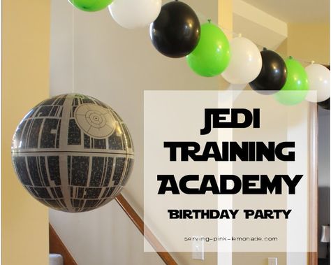 Darth Vader Party, Jedi Training Academy, Jedi Training, Party Serving, Star Wars Birthday Party, Birthday Star, Star Wars Light Saber, Training Academy, Star Wars Birthday