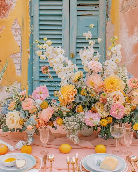 Mamma Mia Inspired Wedding, Mamma Mia Wedding Aesthetic, Mama Mia Wedding Aesthetic, Mama Mia Wedding, Mamma Mia Wedding, Mama Mia, Wedding Aesthetic, Wedding Mood Board, Wedding Dreams