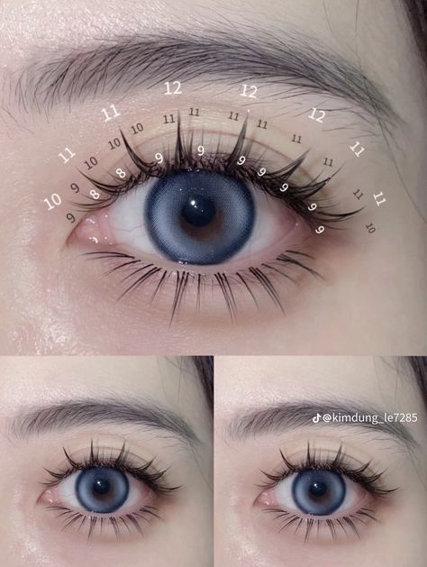 Manhua Lash Map, Lashes Ideas, Anime Lashes, Eyelash Design, Fairy Eyes, Lash Map, Lash Mapping, Lashes Tutorial, Eyelash Extentions