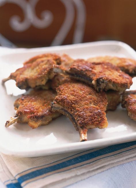 Crispy Lamb Chops Lamb Chops Recipes, Nigella Lawson Recipes, Marinated Lamb, Lamb Chop Recipes, Lamb Ribs, Lamb Dishes, Nigella Lawson, Delicious Bread, Lamb Chops