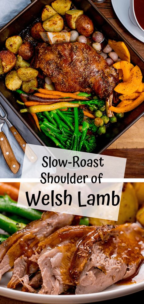 Roast Lamb Shoulder Recipes, Shoulder Of Lamb, Slow Cooked Shoulder Of Lamb, Shoulder Lamb Recipes, Lamb Shoulder Roast Recipes, Lamb Roast Recipes, Lamb Shoulder Recipes, Roast Lamb Recipes, Roast Lamb Dinner