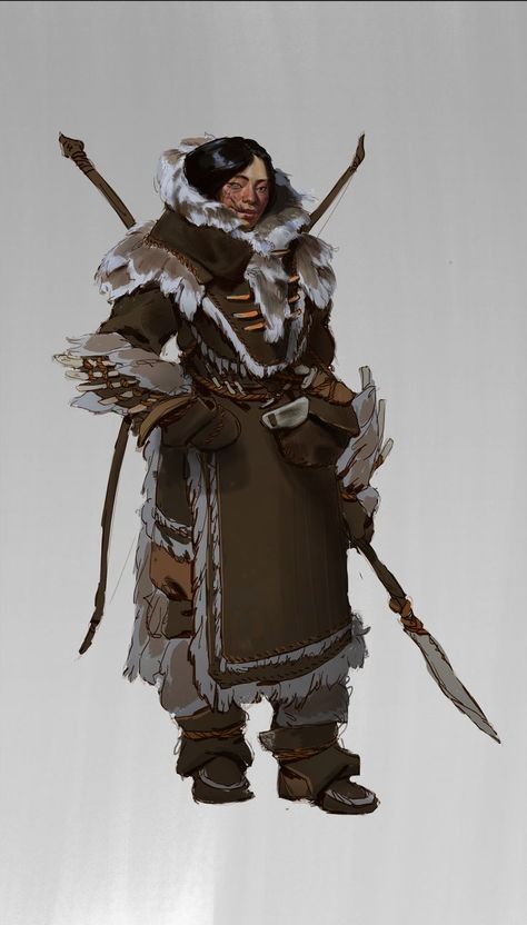 Big Game Hunter, Icewind Dale, Fantasy Rpg, 판타지 아트, Fantasy Inspiration, 영감을 주는 캐릭터, Cthulhu, Fantasy Clothing, Character Creation