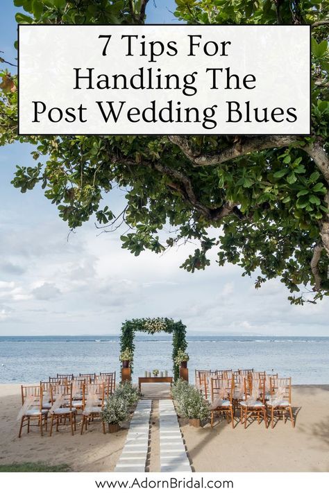 The post wedding blues can hit many couples after the excitement of wedding planning and your fairytale wedding are over. Dive into this blog post from Adorn Bridal and discover how you can keep the magic alive in your daily life as you transition smoothly into your new chapter as newlyweds. Plan a post wedding brunch or spread out your honeymoon so you aren’t emotionally exhausted. Click the link to check out this blog today. Post Wedding Blues, Post Wedding Brunch, Wedding Brunch, Wedding Planning Timeline, Brunch Wedding, Modern Love, Post Wedding, Planning Tips, Wedding Dress Shopping