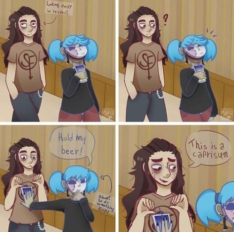 Sally Face Comic Funny, Sally Face X Y/n, Sally X Larry, Sal X Larry, Sally Face X Travis, Sallyface Fanart, Fran Bow, Sally Man, Sal Fisher