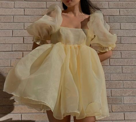 Cottagecore Dresses, Puffy Dresses, Cupcake Dress, Puff Dress, Mini Dresses Online, Short Sleeve Mini Dress, Looks Chic, Mini Dress With Sleeves, Dream Dress