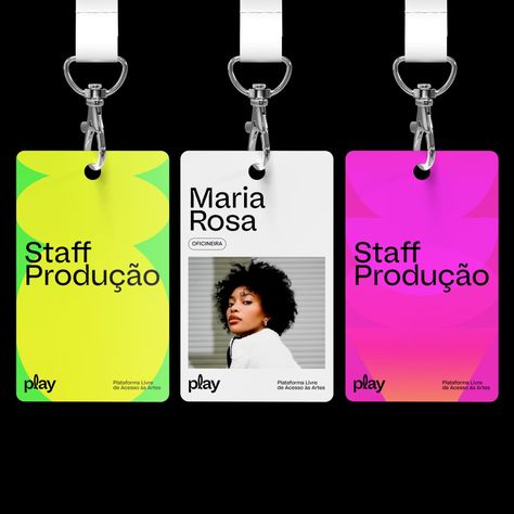 ffxpwa6xwaiya8s Event Badge Design, Identity Card Design, Event Badges, Employees Card, Event Id, Member Card, Conference Design, 카드 디자인, Id Design