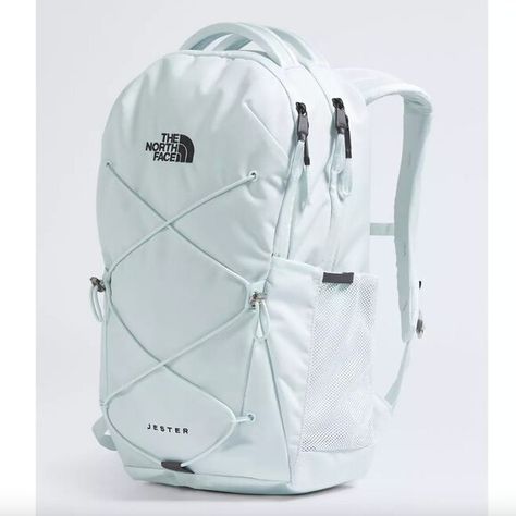 Nice Offer!! The North Face Women's Jester Backpack Light Blue Color- NWT Jester Backpack, Hiking Day Pack, North Face Bag, Hiking Pack, Camping Style, Light Backpack, Face Light, Light Blue Color, Binders