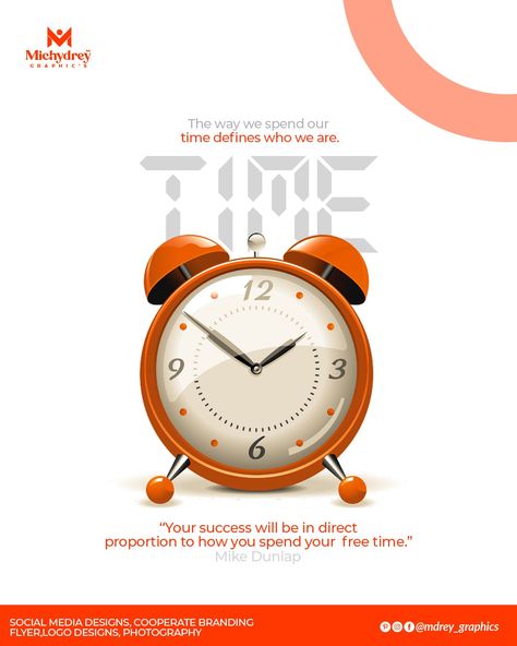 Time Poster Design Clock, Clock Creative Ads, Countdown Creative Ads, Clock Poster, Priority Management, Digital Advertising Design, Social Media Branding Design, Fashion Poster Design, Photoshop Design Ideas