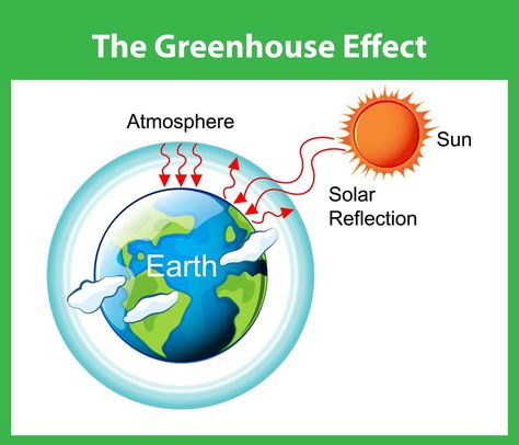 Green House Effect Science, Environmental Science Lessons, The Greenhouse Effect, Steam Challenges, Sun Solar, Greenhouse Effect, Chemistry Experiments, Social Studies Lesson, Stem For Kids