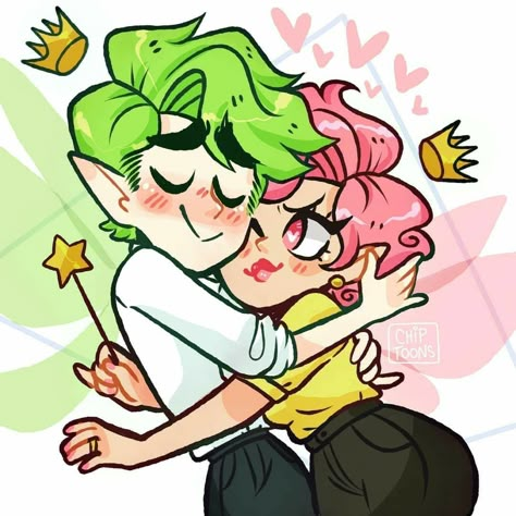 Cosmo X Wanda, Nickelodeon Fanart, Fairy Oddparents, Cosmo Wanda, Cosmo And Wanda, Timmy Turner, Fairly Oddparents, The Fairly Oddparents, Fairly Odd Parents