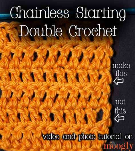 Crochet Lessons, Crochet Stitches For Beginners, Double Crochet Stitch, Crochet Stitches Tutorial, Crochet Instructions, Crochet Round, Crochet Stitches Patterns, Crochet Videos, Crochet Basics