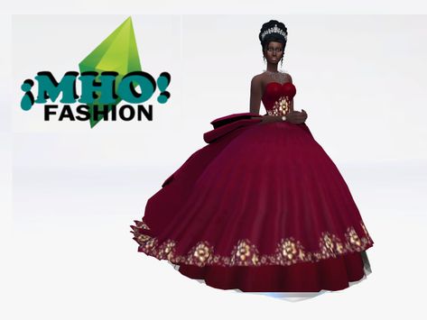 Sims 4 Cc Quinceanera Dress, Sims 4 Quinceanera Cc, Royal Dresses Sims 4 Cc, Royal Dresses Sims 4, Sims 4 Queen Dress, Sims 4 Cc Ball Gowns, Sims 4 Princess Dress, Sims 4 Ball Gown, Sims 4 Cc Princess Dresses