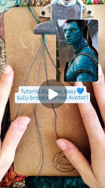 Avatar Bracelet, Avatar Jewelry, Sully Avatar, Instagram Tutorial, Jewelry Bracelet, Macrame, Avatar, Bracelet, On Instagram