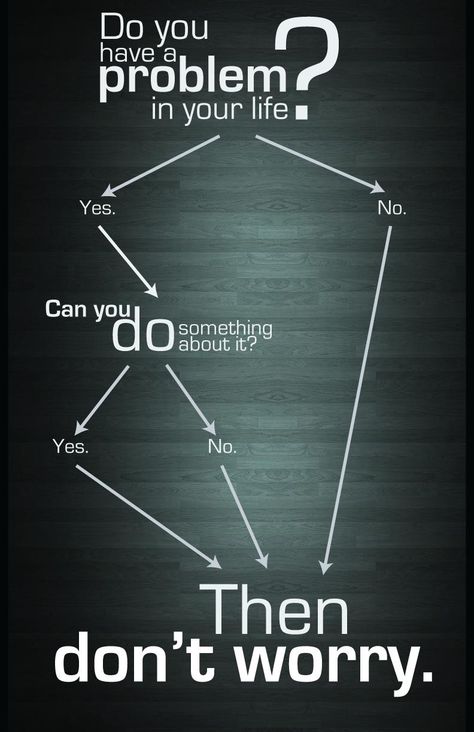 I absolutely LOVE the Zen book I'm reading. Here's a good summary of what I'm learning. Do You Have A Problem Flow Chart, Dont Worry Quotes, Dont Worry Be Happy, Don't Worry Be Happy, A Course In Miracles, Serenity Prayer, Flow Chart, Quotable Quotes, Amazing Quotes