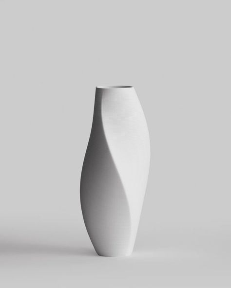 Shop | Olivier van Herpt Textured Vase, Organic Structure, Vase Crafts, Smart Home Design, Clay Vase, Vase Shapes, Black And White Plaid, Cylinder Shape, Modern Vase