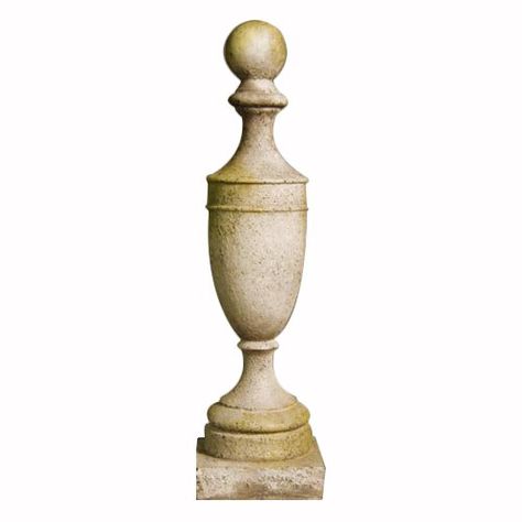 Orlandi Statuary Baldwin Finial Statue White Moss *** See this great product. Parthenon Frieze, Corinthian Capital, Concrete Light, Autumn Rose, Lawn And Landscape, Steampunk Design, Acanthus Leaf, Leaf Table, Pompeii