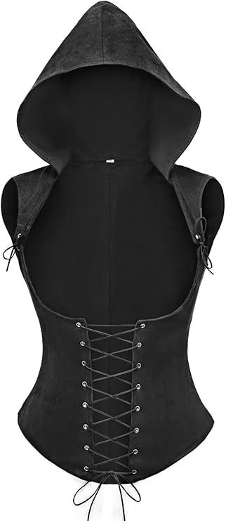 Gothic Costume, Medieval Gothic, Corset Vest, Underbust Corset, Leather Corset, Costume Shop, Shoes Jewelry, Top Styles, Fashion Branding