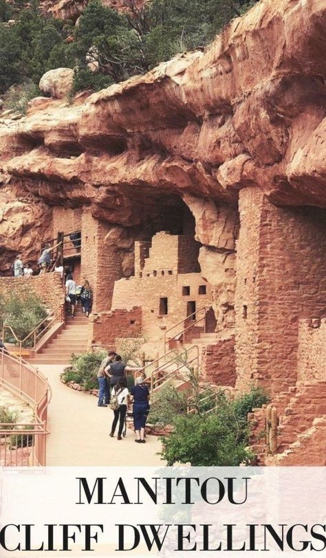 Visit the Manitou Cliff Dwellings in Manitou  Springs, Colorado #manitou #manitoucliffdwellings #colorado #coloradotravel #thingstodocolorado, #manitousprings #coloradosprings #cliffdwellings #travelwithkids #travel #usatravel @reganajc #theantijunecleaver Colorado Springs Vacation, Colorado Life, Manitou Springs Colorado, Cliff Dwellings, Road Trip To Colorado, Colorado Trip, Explore Colorado, Colorado Summer, Manitou Springs