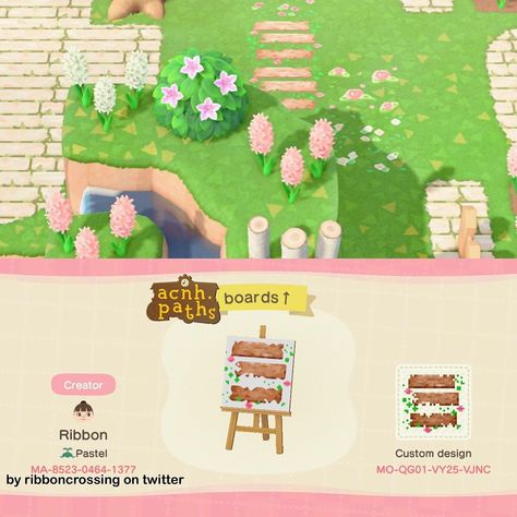 ✨Animal Crossing Patterns ✨ on Instagram: “I found these cute board paths a while back and haven’t gotten around to posting them until now. I got roped into working tonight (my day…” Cute Custom Designs Animal Crossing, Animal Crossing Floor Design, Acnh Tokyo, Animal Crossing Floor Patterns, Custom Designs Animal Crossing, Designs Animal Crossing, Animal Crossing Patterns, Cottage Core Animal Crossing, Acnh Paths