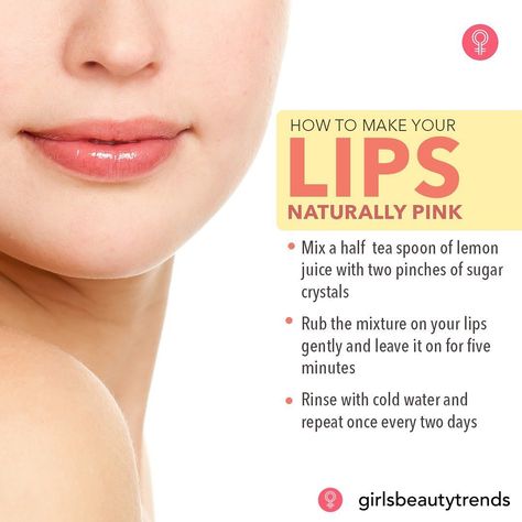 Follow @myglamusa @myglamusa @myglamusa @myglamusa 💋💋💋💋💋💋💋💋💋💋 Posted @withrepost • @girlsbeautytrends How To Make Your #Lips Naturally… Diy Lip Care, Lips Naturally Pink, Naturally Pink Lips, Beauty Tips And Hacks, Skincare Diy, Glowing Skin Mask, Facial Yoga, Lip Care Routine, Easy Tricks