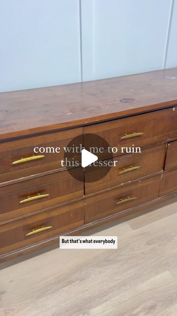 Samantha Stoddard | diy & furniture flips on Instagram: "Come with me to ruin this dresser! Comment “EXTRA” and I’ll send you everything I used on this furniture flip. 

#ad I hit the jackpot 8 months ago when I found this MCM dresser for just $25. I didn’t have time to flip it at the time, but luckily we have an @extraspace storage unit that I can keep furniture in until I’m ready to refinish them. 

Check out the link in my bio, or comment “EXTRA” for the link to find an Extra Space storage unit near you 

#furnituredesign #furnitureflip #diy #home #dresser #diyhomedecor" Mcm Furniture Flip, Upcycle Dresser Diy, Dresser Flip, Mcm Dresser, Extra Space Storage, Diy Furniture Flip, Furniture Flip, Mcm Furniture, Furniture Flips