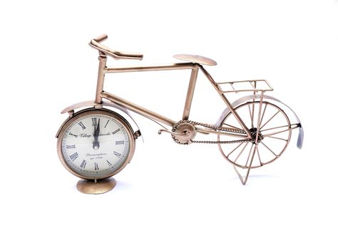 Iron Atlas Cycle Clock Decor🚲🕰️ Size: 27.3*6.34.3*8.89*16.5 cm Enhance your space with our iron Atlas cycle clock table decor 🚲🕰️. This striking piece features a vintage-inspired bicycle design with an integrated clock, blending timeless elegance with functional artistry 🌟📚. Ideal for adding a unique touch of sophistication and charm to any desk or tabletop. Check out our latest collection and find the perfect piece for your home or office. 🔗 Order Now Via Website Link: https://www.purec... Clock Table, Clock Decor, Bicycle Design, Table Clock, Website Link, Table Decor, Blending, Timeless Elegance, Vintage Inspired