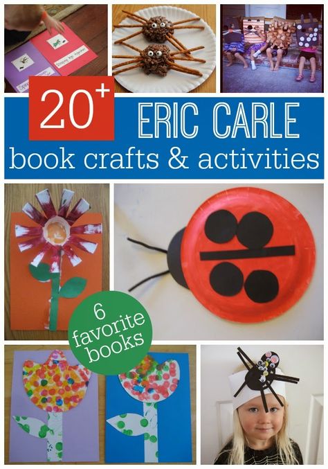 Toddler Approved!: 6 Eric Carle Books & Activities for Toddlers and Preschoolers Eric Carle Books, Eric Carle Crafts, Eric Carle Activities, Book Club For Kids, Childrens Books Activities, The Tiny Seed, Preschool Projects, Story Activities, Preschool Literacy