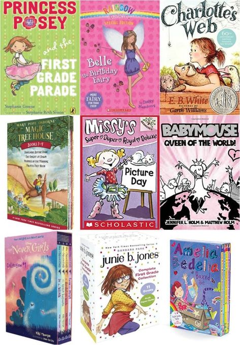 chapter book series - Best Books For 7 Year Old Girls | All Year Long - simplytodaylife.com Book Series For Boys, Best Audiobooks, Homeschool Books, List Of Books, Best Children Books, Family Reading, First Grade Reading, Children Books, Childhood Books