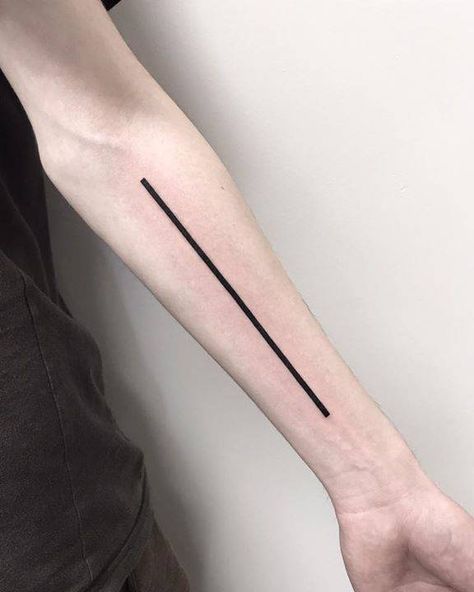 Line Tattoo Design, Simple Line Tattoo, Small Tattoos For Men, 4 Tattoo, Simple Tattoo Designs, Incredible Tattoos, Most Popular Tattoos, Line Tattoo, Different Tattoos