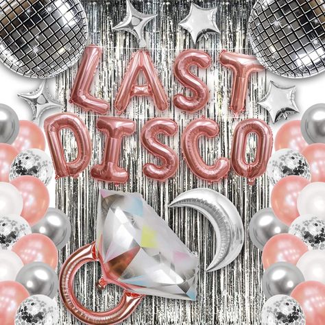 Cowgirl Bachelorette Party Decorations, Pink Bachelorette Party Decorations, Last Disco Bachelorette Party, Bachelorette Party Kits, Bachelorette Party Balloon, Bachelorette Party Items, Last Disco Bachelorette, Bride To Be Decorations, Disco Bachelorette Party