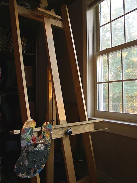 Where I thought I would spend most of my adult life. Artist Easel Aesthetic, Paint Easel Aesthetic, Person Painting On Easel, Painting Easel Aesthetic, Art Easel Aesthetic, Painters Aesthetic, Easel Aesthetic, Art Room Ideas, Laura Miller