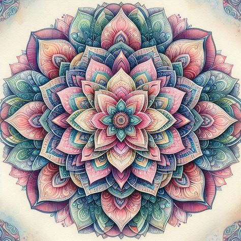 Lilly Mandala Tattoo Design, Mandala Coloring Ideas, Gothic Windows, Colorful Mandala, 3d Mandala, Mandala Tattoo Design, Android Wallpaper Flowers, Mandala Artwork, Doodles Zentangles