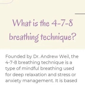 By My Side on Instagram: "Previously, we’ve introduced mindfulness, as well as how it is different from, and how it relates to, meditation. Here’s a mindful breathing technique to help you keep calm in times of stress, find some relaxation in your day, or help you fall asleep instead of falling prey to insomnia!

#bymyside #mindfulbreathing #478breathingtechnique #mindfulness #breathing #wellbeing #relaxation" Mindful Breathing, Andrew Weil, Health Exercise, Breathing Techniques, Deep Relaxation, Fall Asleep, My Side, Insomnia, Keep Calm