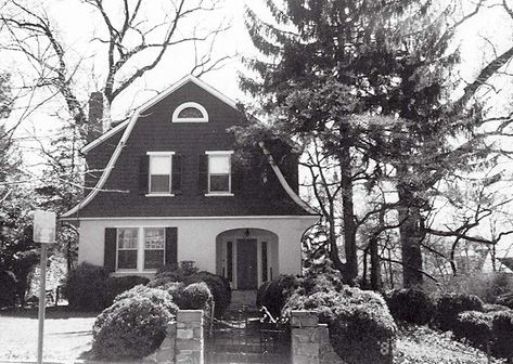 before-bw-dutch-colonial-home-31399726 Colonial Home Exteriors, Dutch Colonial Exterior, Exterior Curb Appeal, Dutch Colonial House, Front Porch Remodel, Dutch Colonial Homes, Colonial House Exteriors, Brick Steps, Porch Remodel