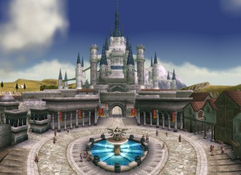 Twilight Princess: Hyrule Castle Celestial Castle, Zelda Bedroom, Hyrule Castle, Zelda Tattoo, Minecraft Castle, Zelda Twilight Princess, Gaming Stuff, Savage Quotes, Kitten For Sale