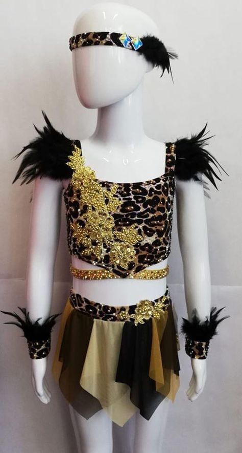 Jungle Dance Costume, Jungle Theme Costume, African Dance Outfits, Animal Dance Costume, Tarzan Costume, School Dance Outfits, Jungle Outfit, Tiger Dance, Lion King Costume