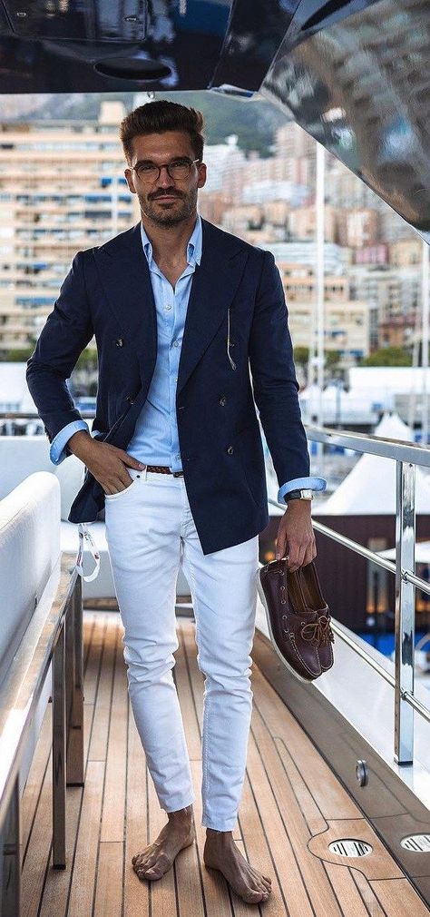 Mens White Trousers Outfit, Italian Summer Wedding Outfit Men, Italian Wedding Outfit Men, Italian Wedding Mens Outfit, Italian Men Fashion, Italian Fashion Men, Mens Italian Fashion, Italian Style Men, Italian Men Style