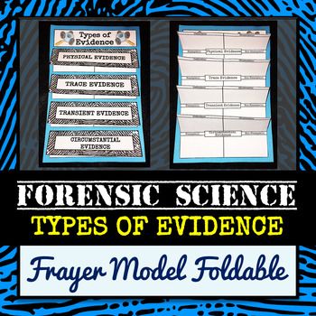 Forensic Biology, Trace Evidence, Vocabulary Foldable, Frayer Model, Forensic Psychology, Science Vocabulary, School Leadership, Teaching Biology, Forensic Science