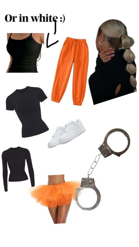 Prisoner Halloween Costume, Inmate Costume, Halloween Prisoner Costume, Halloween Duo, College Costumes, Prisoner Costume, Halloween Duos, Friend Costumes, Halloween Costume Outfits