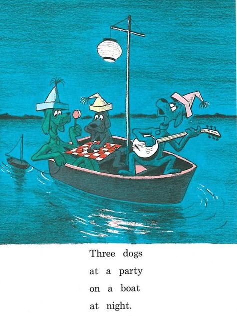 Go Dog Go Go Dog Go, Dr Suess, Famous Books, Dr Seuss, Art Inspo, Cute Art, Poster Art, Cool Art, Illustration Art