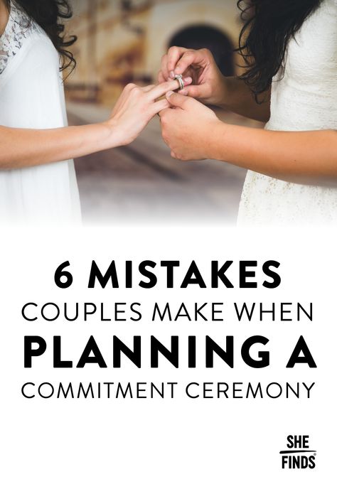 6 Mistakes Couples Make When Planning A Commitment Ceremony Commitment Ceremony Ideas, Blended Family Sand Ceremony, Vow Examples, Marriage Celebrant, Bridal Pictures, Sand Ceremony, Ceremony Dresses, Commitment Ceremony, Ceremony Ideas