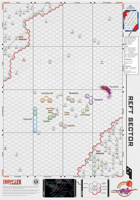 Traveller RPG: The Great Rift & Deep Space Exploration by Matthew Sprange — Kickstarter Top Down Game, Traveller Rpg, Fantasy Maps, Rpg Maps, Rpg Characters, Star Wars Ships, Traditional Games, Travel Games, Paper Model