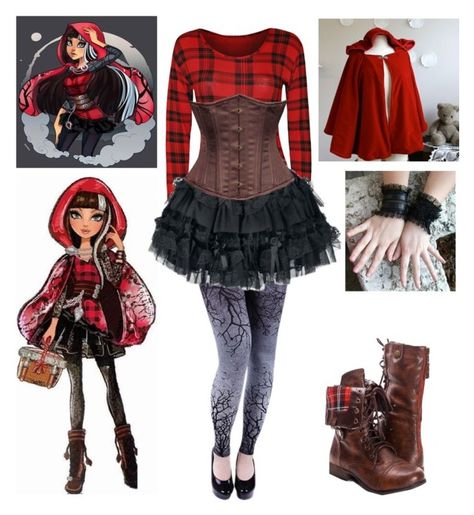 "Cerise Hood Cosplay - Ever After High" by shadow-cheshire ❤ liked on Polyvore featuring WearAll, women's clothing, women, female, woman, misses and juniors Cerise Hood Costume, Cerise Hood, Monster High Clothes, Lizzie Hearts, Disney Inspired Fashion, Character Inspired Outfits, Casual Cosplay, Ever After High, Cosplay Dress