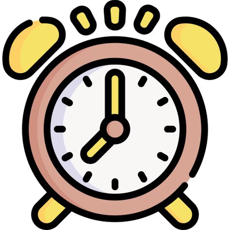 Clock Icon Png, Alarm Clock Icon, Clock Aesthetic, Time Icon, Clock Icon, Ways To Wake Up, Color Shapes, Multiple Color, Displaying Collections