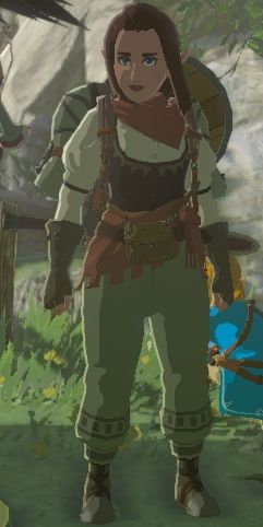 Botw Art Style, Breath Of The Wild Clothes, Botw Zelda Outfits, Botw Npcs, Botw References, Botw Oc, Link Botw, Botw Zelda, Oc Board