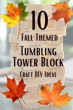 As an avid fan of Dollar Tree and budget crafting, I'm always on the hunt for new Dollar Tree DIY craft ideas—especially during the cozy fall season. This website showcases many of the autumn-inspired DIY crafts I've created using Dollar Tree materials. From pumpkin-themed decor to warm, rustic touches, I'm excited to share these projects with you. I hope they inspire you to craft your own unique, fall-themed creations!  #DollarTree #DollarTreeDIY #DollarTreeCrafts #FallCrafts Diy Jenga Blocks Ideas, Diy Dollar Tree Fall Decor, Diy Jenga, Fall Season Crafts, Jenga Crafts, Jenga Blocks Crafts, Jenga Block Crafts, Dollar Tree Fall Decor Diy, Block Pumpkins