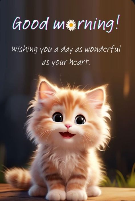 Cute Good Morning Messages, Cute Good Morning Pictures, Cute Morning Quotes, Good Morning Meme, Greeting Ideas, Good Morning Animals, Beautiful Good Morning Wishes, Good Morning Cat, Good Morning Cartoon